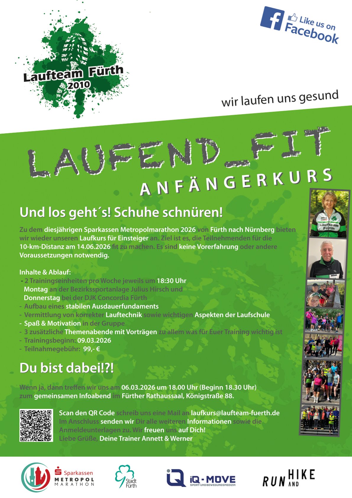 Laufend_fit Anfängerkurs